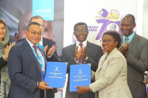 Obwakabaka bwa Buganda busse omukago ne UNICEF